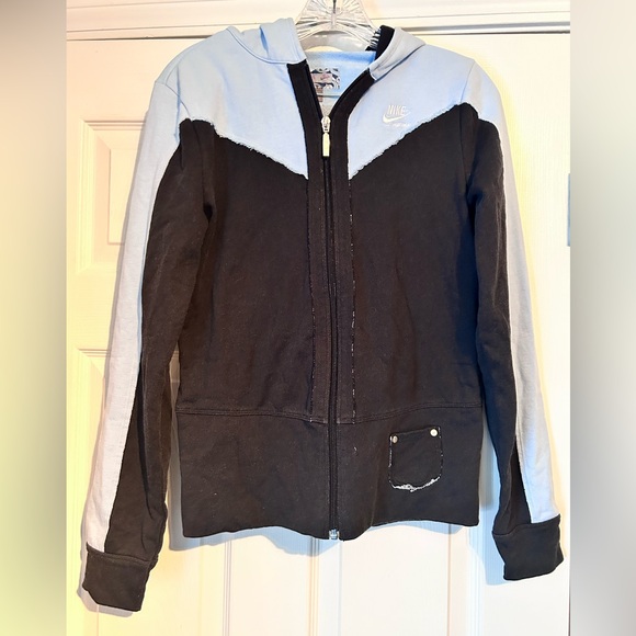 Nike Jackets & Blazers - Nike Hoodie Pastel Blue  Medium Zip Up